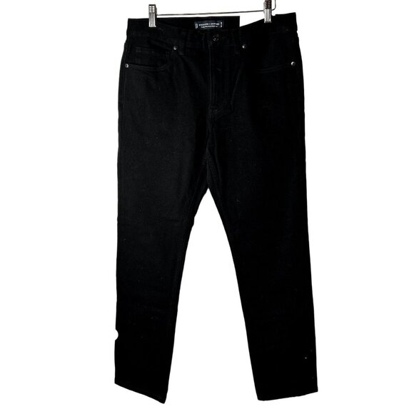 Everlane The Slim 4-Way Stretch Organic Black Denim Jeans Men's Size 32x30 NWT